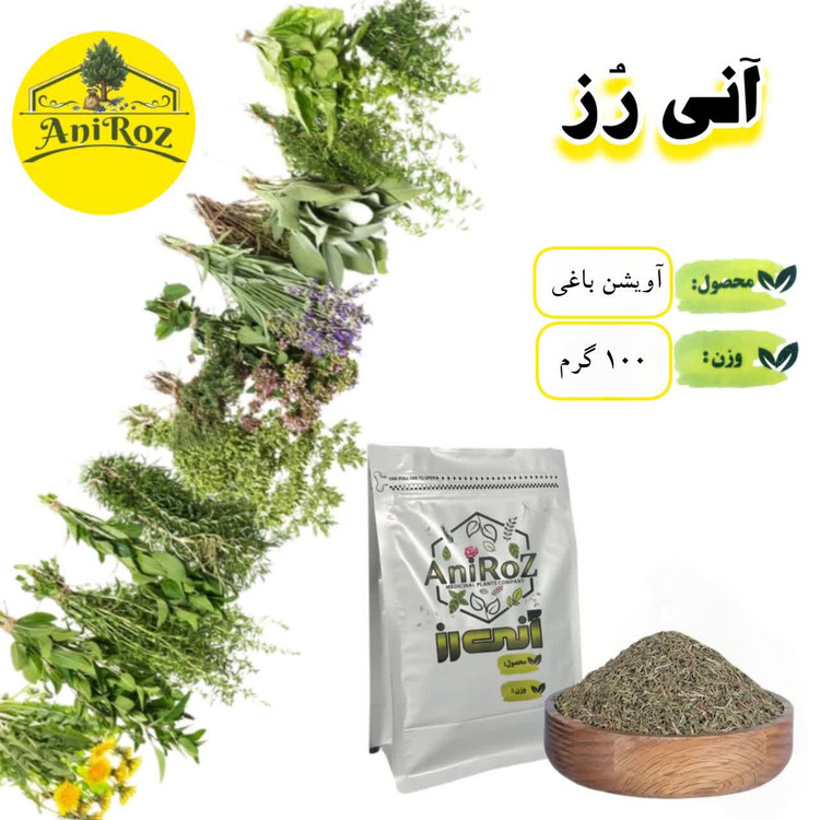 آویشن باغی ضد عفونی کننده قوی 100 گرمی آنی رز