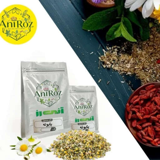 بابونه گاوی کیفیت عالی 100 گرمی آنی رز