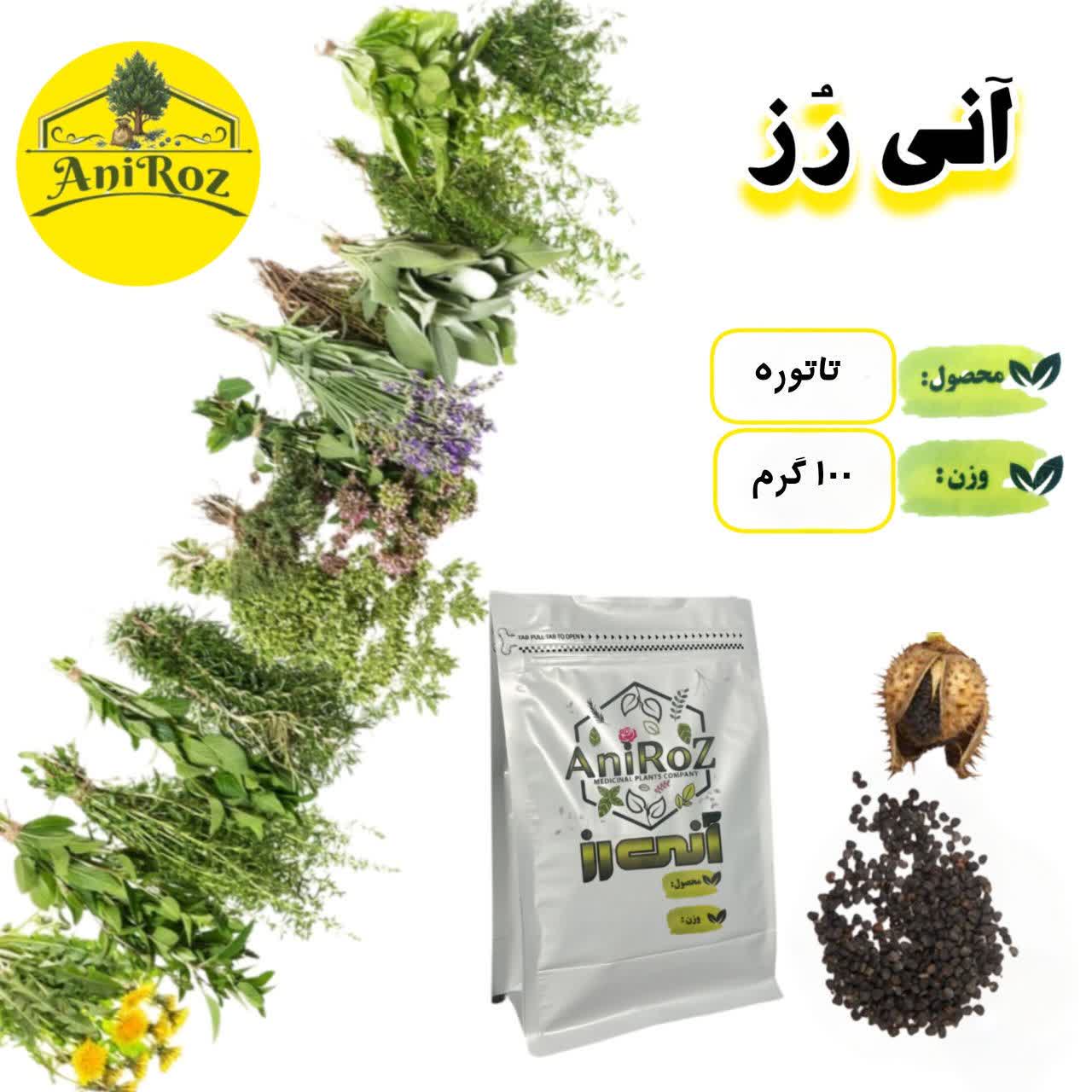 تاتوره گیاهی دارویی 250 گرمی آنی رز