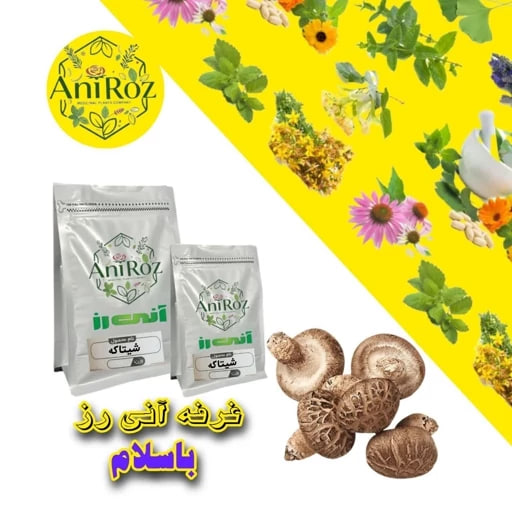 شیتاکه قارچ مرغوب 50 گرمی آنی رز